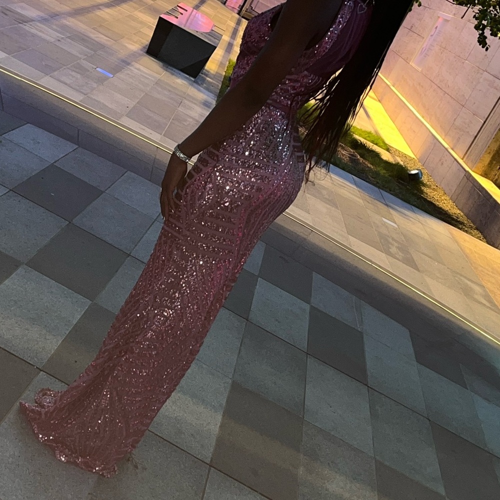 Sparkling Pink prom or wedding dress - Picture 6 of 6